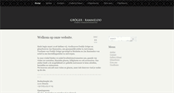 Desktop Screenshot of groeger-rammeloo.be